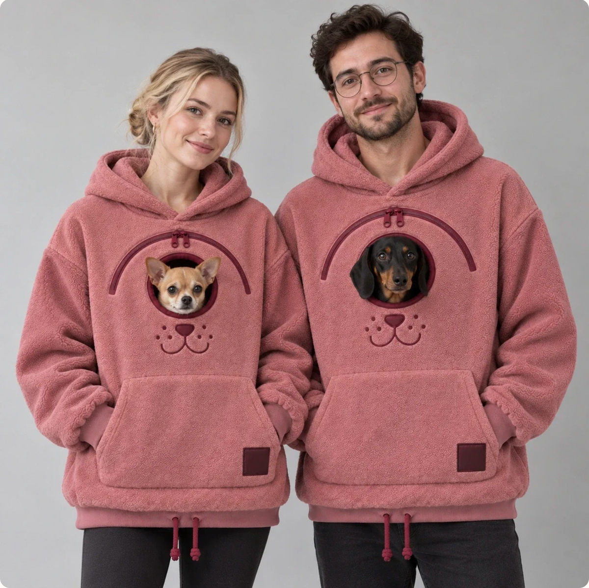 KuschelPup™ Tragebeutel Hoodie