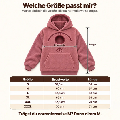 KuschelPup™ Tragebeutel Hoodie