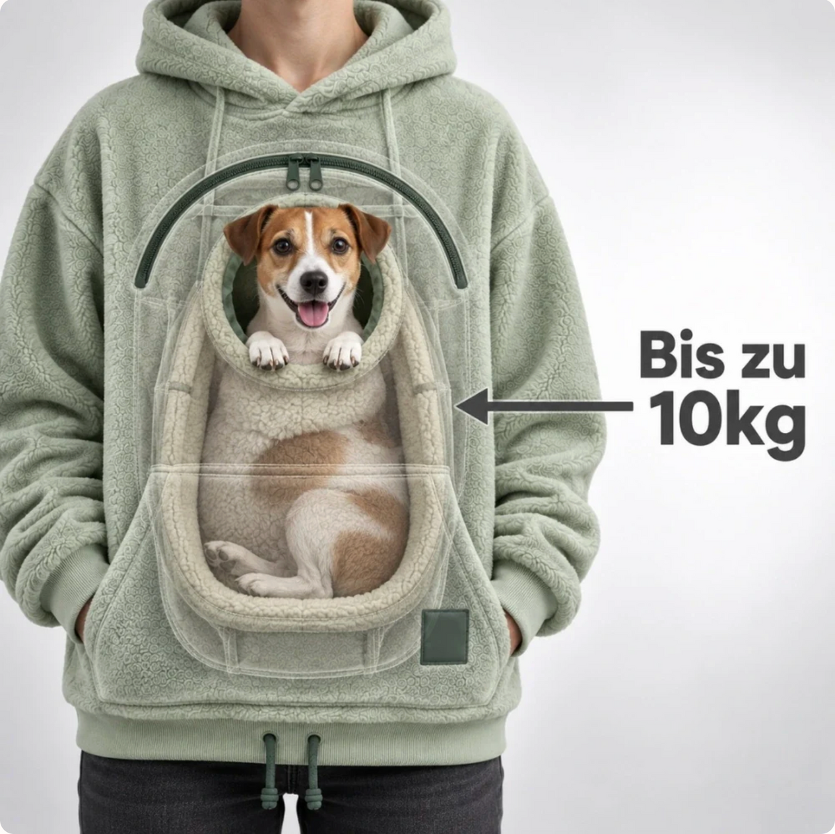 KuschelPup™ Tragebeutel Hoodie